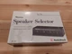 Radio Shack Stereo Speaker Selector Four Way 40-244 Home Entertainment A/V