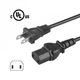 2-Prong UL Power Supply Cord Cable Lead Mains for NUVO NV-E6DM Power Amplifiers