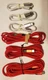 6 USB-C to USB-C   Charging Cables 3 6' and 3 18"    Never Used