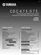 Yamaha CDC-675 CD Player Owners Manual