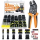 828Pcs 52 Sets Waterproof Automotive Electrical Wire Connectors with 