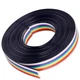 Hilitchi IDC Rainbow Color Flat Ribbon Cable-10 wire (15ft) Multicolor 