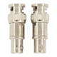 MOTOKU 2X Copper Adapter 50Ohm 38.5mm Insert Type BNC Feed Through Terminator