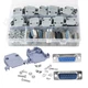 20PCS 10M+10F DB15 Solder Connector, 15PIN RS232, Terminal, Breakout Board