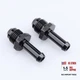 -6 AN Male Flare to 5/16" Push on Hose Barb Adapter Fitting 6AN to 5/16 Black