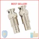 MOTOKU 2X Copper Adapter 50Ohm 38.5mm Insert Type BNC Feed Through Terminator