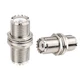 XRDS RF 2pcs PL259 UHF Female SO239 Bulkhead Connector