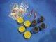 Souriau Circular Connectors  LOT OF 4  P/N D38999/26KE26SA   (1015-23)  