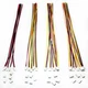 BOJOUL for 20 Sets JST SH 1.0Mm 2 3 4 5 Pin Male Connector and 28AWG Female Conn