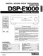 Service Manual Guide For Yamaha DSP-E1000