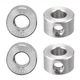 uxcell Drill Stop 1/4" I.D. Stainless Steel for Set Screws Chuck Woodworking ...