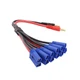 OliYin 1pc 6X EC5 Connector to 4mm Banana Plug Parallel Adapter Battery... 