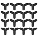 uxcell Metal Box Corner Protectors Edge Guard 33 x 33 x 33mm... 