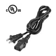 6ft UL 2-Prong AC Power Cord Charger Cable For NUVO NV-E6DM Power Amplifiers