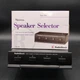 Four Way Stereo Speaker Selector (NEW In BOX) Radioshack  40-244