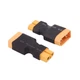 OliRC 2pcs Male XT90 XT-90 to Female XT60 XT-60 Connector Adapter(C95-2) Black 