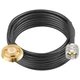 15FT Black NMO Antenna Mount to UHF PL259 RG58 Cable Extension CB Radio