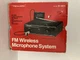 Realistic FM Wireless Microphone System Original Box 32-1221A
