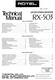 Service Manual Guide For Rotel RX-503