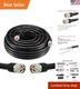 XRDS 100FT KMR 400 UHF Coaxial Cable PL-259 UHF Male Coax Low Loss 50 ohm CB ...