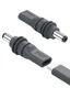 CERRXIAN 2 Pack USB C to DC 5.5mm x 2.1mm Power Adapter for Starlink Black 