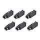 uxcell PCB Mount 6.35mm 3 Pin Socket Headphone Stereo Jack Audio Video... 
