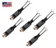 Accessonico 5 Pack 75 Ohm to 300 Ohm UHF VHF FM Antenna Adapter Matching Transfo