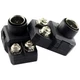 E-outstanding 2PCS Antenna Matching Transformer Connector 300 Ohm to 75 Black