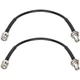 MOOKEERF BNC Cable - 2PCS 50 ohm RG58 BNC Male to Female Coax Cable Bulkhead ...