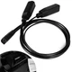 Replace for Humminbird HELIX 720101-1 9 M SIDB Y 9-Pin Dual Beam Splitter Cable