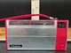 Vintage Red PANASONIC MODEL R-1492 AM TRANSISTOR RADIO w/wrist strap Works