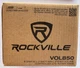 ROCKVILLE VOL 850 8 OHM, 50X2 WATT WALL STEREO VOLUME CONTROLLER W/ROTARY KNOB