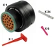 Deutsch HDP20 Series P26-18-21SN Connector Kit