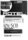 Operating Instructions For Rotel RX-503