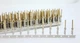 Connectors Pro D-Sub 2mm Male Crimp Pins, 200 Gold Tin Plated DB 