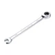 uxcell 1/4 Inch Ratcheting Combination Wrench SAE 72 Teeth 12 1/4", Black 