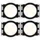 Theater Solutions RK8C In Ceiling Rough In Kit for 8" Speakers 2 Pair Pack