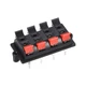 uxcell 2 Row 8 Way Spring Speaker Terminal Clip Push Release WP8-03(1Pcs) 