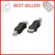 ELECTOP 2 Pack USB 2.0 A Female to USB B Print Male Adapter Converter