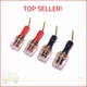 CNCESS CESS-162 Pin Banana Plug to 4mm Female Banana Jack/Speaker Wire, 4 Pack (
