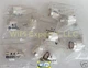 10 x Silver N Male plug crimp for LMR200 RG58 RG142 RG400 LMR195 cable Connector