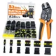 828Pcs 52 Sets Waterproof Automotive Electrical Wire Connectors with 