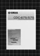 Yamaha CDC-675 & 575 &mdash; Owners Manual User Guide &mdash; 25 Pages &mdash; USA Made