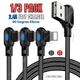 6FT 3FT 90&deg; Right Angle USB Fast Charger Cable For iPhone 14 13 12 11 8 XR Cord