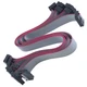 Antrader 30CM 16-Pin IDC Connector Flat Ribbon Cable with 16p-30cm, Grey