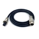 3.28 Ft GX12 5 Pin Male To Female Cable Aviation Cordset 5A 125V 22AWG 1m