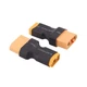 OliRC 2pcs Male XT60 XT-60 to Female XT90 XT-90 Connector Adapter(C97-2) Black