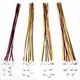 BOJOUL for 20 Sets JST SH 1.0Mm 2 3 4 5 Pin Male Connector and 28AWG Female Conn