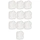 Acoustic Audio AAOVCD-W Outdoor Volume Controls White Weatherproof 10 Piece Set