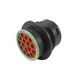 Deutsch HDP20 Rcpt 16-Pos Skt Size 12 Ring Adapter L017 HDP24-24-16SE-L017